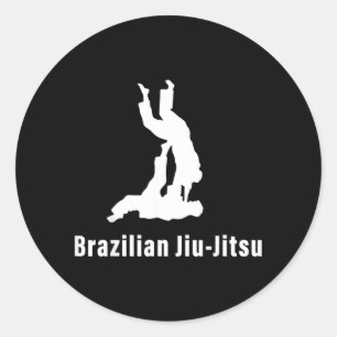 Adesivo Jiu-Jitsu Brasileiro JJB Luta no Chão