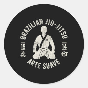 Adesivo Jiu Jitsu E Suave Oss Bjj