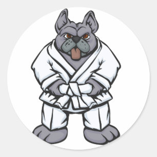 Adesivo Jiu Jitsu  escolher cor de fundo