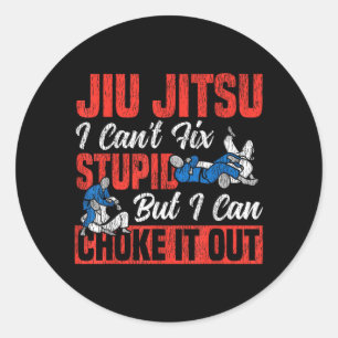 Adesivo Jiu Jitsu Vintage Jiu Jitsu Não Posso Corrigir Est