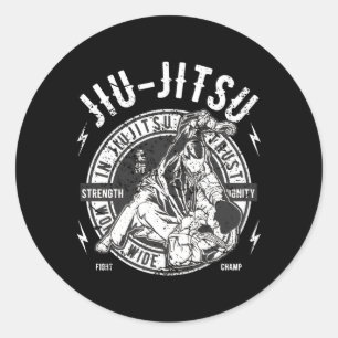 Adesivo Jiu-Jitsu Visto Bjj Jiu Jitsu