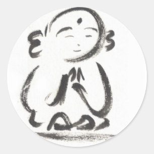 Adesivo Jizo, Monk Stickers