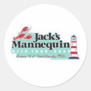 Adesivo JM MFEO Tour - Portland, ME Sticker