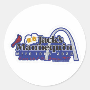 Adesivo JM MFEO Tour - Rua Louis Sticker