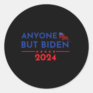 Adesivo Joe Biden Anyone Exceto Biden 2024 Trump 1