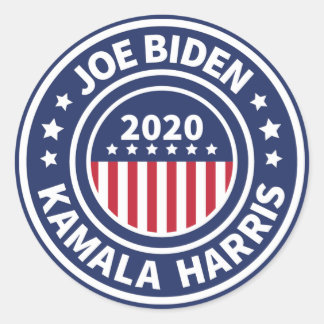 Adesivo Joe Biden Kamala Harris 2020 Stickers Quadrados