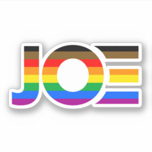 Adesivo Joe LGBTQ Indicador de Orgulho Inclusivo