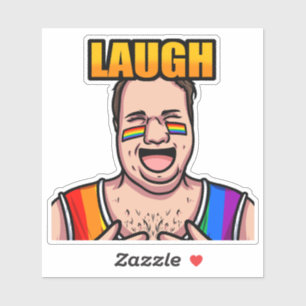 Adesivo JoeMLyman Laugh