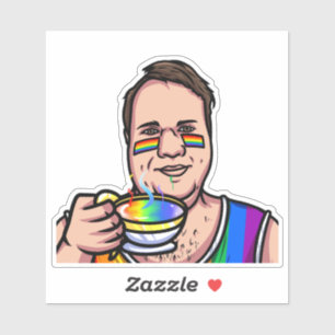 Adesivo JoeMLyman Rainbow Mug