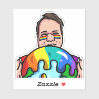 Adesivo JoeMLyman Rainbow World