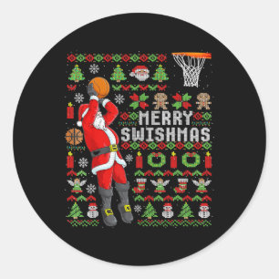 Adesivo Jogador Bysketbyll dos Papais noeis de Natal - Sla