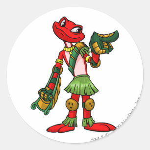 Adesivo Jogador da ilha do mistério de Nimmo