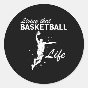 Adesivo Jogador de basquete de basquete Dunbasquetebol