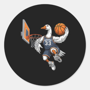 Adesivo Jogador de Basquete Engraçado Slam Dunk Lovers Spo