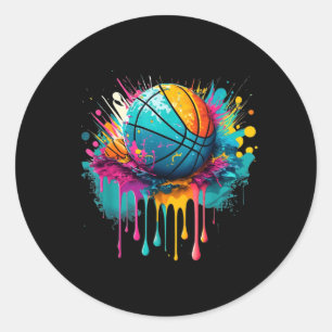 Adesivo Jogador de Basquete Equipe Basquete Jogador de Bas