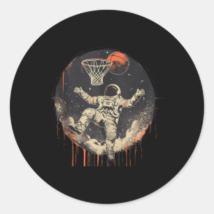 Adesivo Jogador de basquete, Trabalho de arte, Desenho Ast