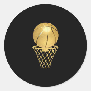 Adesivo Jogador de Basquete - Treinador de Jogo de Troféu
