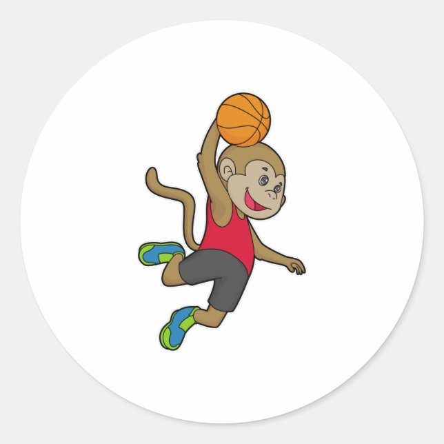 Adesivo Jogador de basquetebol (Frente)