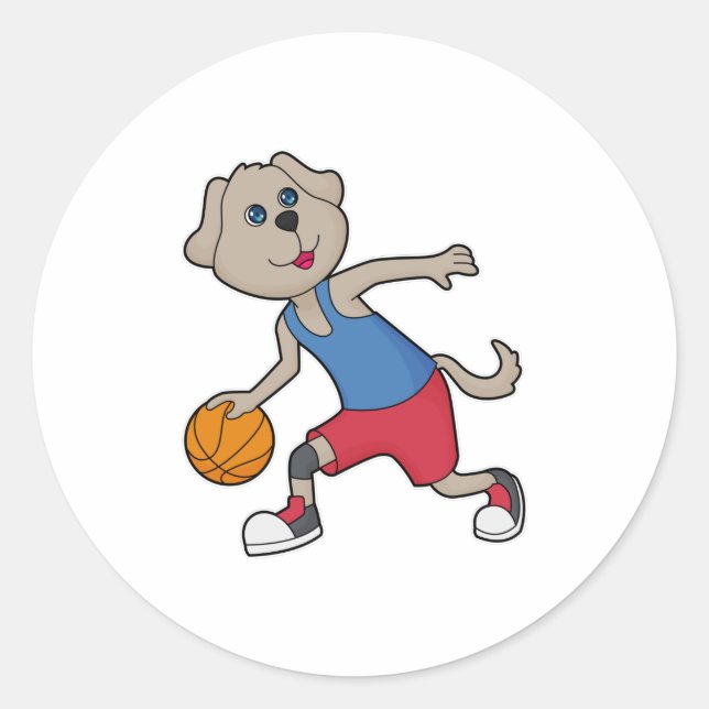 Adesivo Jogador de basquetebol (Frente)