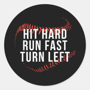 Adesivo Jogador de beisebol Engraçado de Ocorrência Rápida