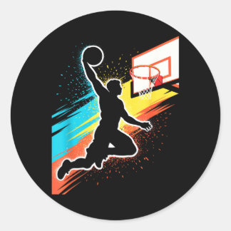 Adesivo Jogador de Beisebol Tie Dye Gráfico Pintura Salpic
