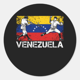 Adesivo Jogador de beisebol venezuelano Venezuela Flag Sof