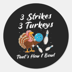 Adesivo Jogador de Boliche da Turquia Strie Spare Bowler