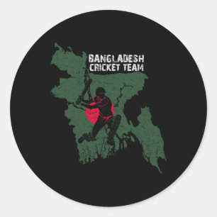Adesivo Jogador de críquete do Ngladesh Bandeira Jersey Ma