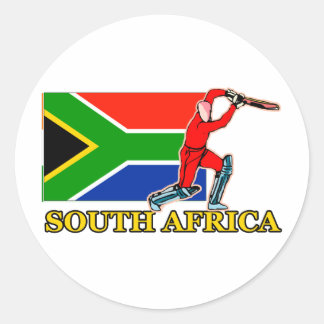 Adesivo Jogador de críquete sul-africano
