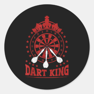 Adesivo Jogador De Dart Legal Cita O Rei Das Trevas