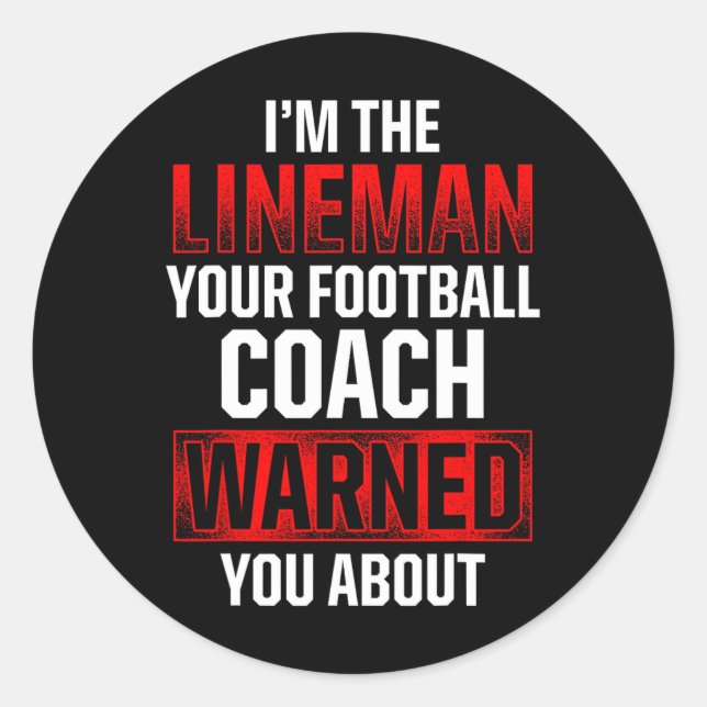 Adesivo Jogador de Defesa Contra a Violência de Futebol Li (Frente)