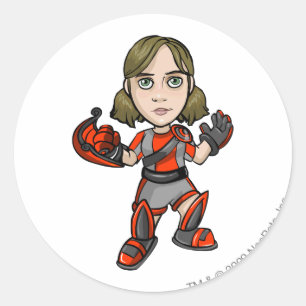 Adesivo Jogador de Funcionarios da Estação Espacial do Sna