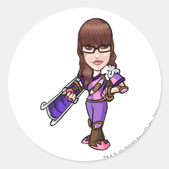 Adesivo Jogador de Funcionarios Pie Faerieland (Frente)