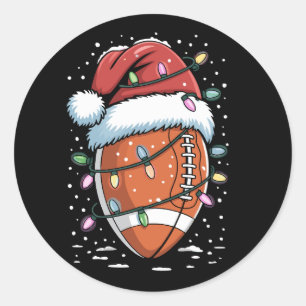 Adesivo Jogador de Futebol Americano de Natal Esportivo