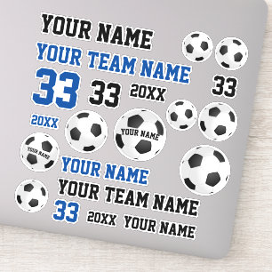 Adesivo Jogador De Futebol De Futebol Da Equipe De Futebol