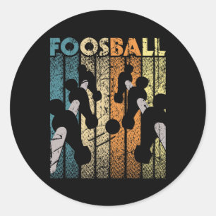 Adesivo Jogador de Futebol de Mesa Retro Vintage