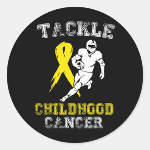 Adesivo Jogador de futebol discute a consciência do Cancer