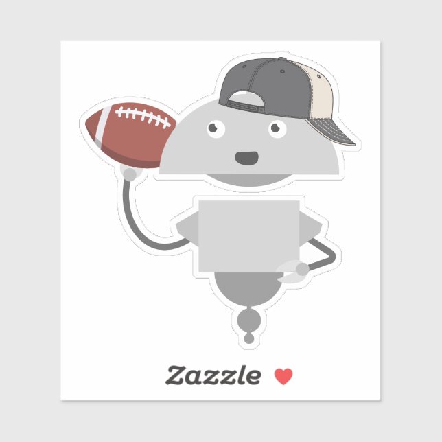 Adesivo Jogador de futebol Mia (Folha)