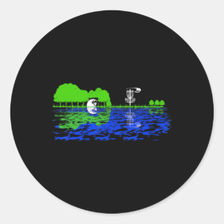 Adesivo Jogador de Golf Sunset Guitarista Golfing G