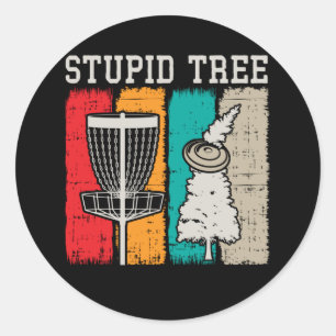 Adesivo Jogador de Golfe de Disco Engraçado Esportivo Dis