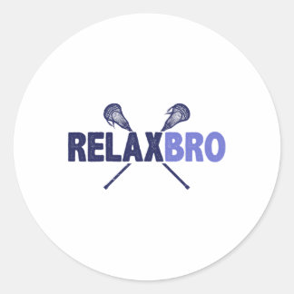 Adesivo Jogador De Lacrosse Relaxe Por Homens Engraçados D