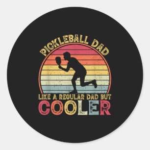 Adesivo Jogador de Pickleball Cita Pickleball Engraçado Gr