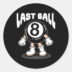 Adesivo Jogador de Piscina 8 Ball Billiard Oito Ball Billi