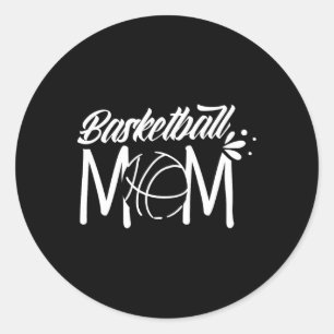 Adesivo Jogador do treinador de basquete da mãe bate mãe m