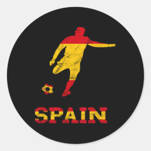 Adesivo Jogador Espanhol De Futebol Bandeira Da Espanha Es