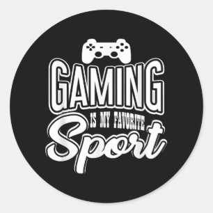 Adesivo Jogador - Jogos É Meu Esporte Favorito
