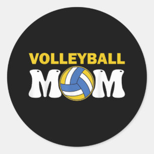 Adesivo Jogadora Engraçada no Dia da Camisa de Voleibol Fe