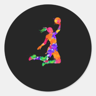 Adesivo Jogadores De Basquete Para Ventiladores De Basquet