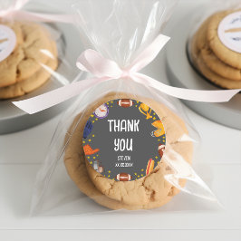 Adesivo Jogadores de futebol americano te obrigado