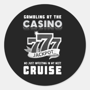 Adesivo Jogando No Cassino Investindo No Meu Próximo Cruze